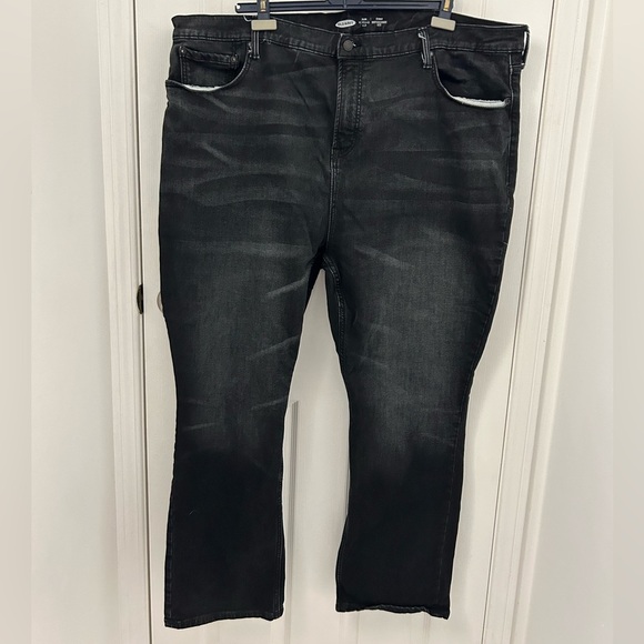 Old Navy Black Men’s Slim Jeans, Sz 46x30 - Picture 1 of 5